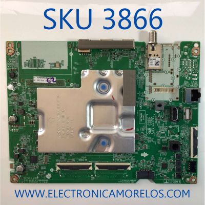 MAIN PARA TV LG 4K·UHD·HDR ((SMART TV)) / NUMERO DE PARTE EBT66790605 / EAX69487906(1.0) / EAX69487906 / 66790605 / PANEL NC750TQG-VCKH1 / MODELO 75UP8070PUR / 75UP8070PUR.BUSCLKR